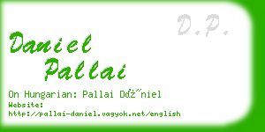 daniel pallai business card